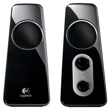 Колонки Logitech Z-523 (2x9.5W, Subwoofer 21W, black)