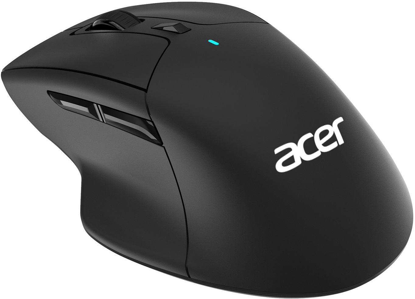 Мышь беспроводная Acer OMR150 (optical, 1600dpi, AA, soft-touch, black)
