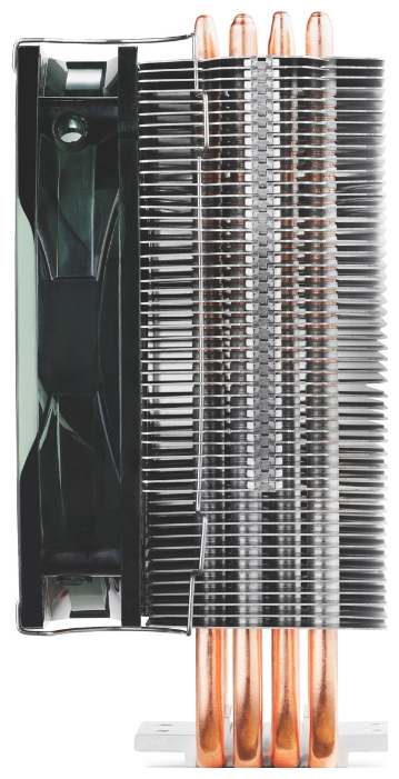 Вентилятор DEEPCOOL GAMMAXX 400 (1150/1151/1155/1156/1366/2011/775/AM2/AM3/FM1/FM2, 120mm, Al, Hydro, 900-1500rpm, 18-30dBa, 4 тепловые трубки, DTH, 4pin, blue LED, 130W) RTL