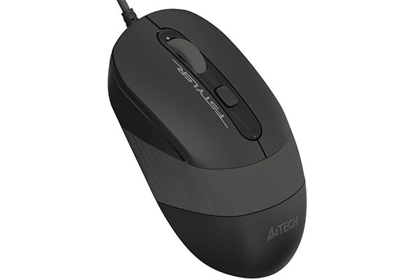 Мышь A4Tech Fstyler FM10 (USB, optical, 1600dpi, 1.5m, black-grey)