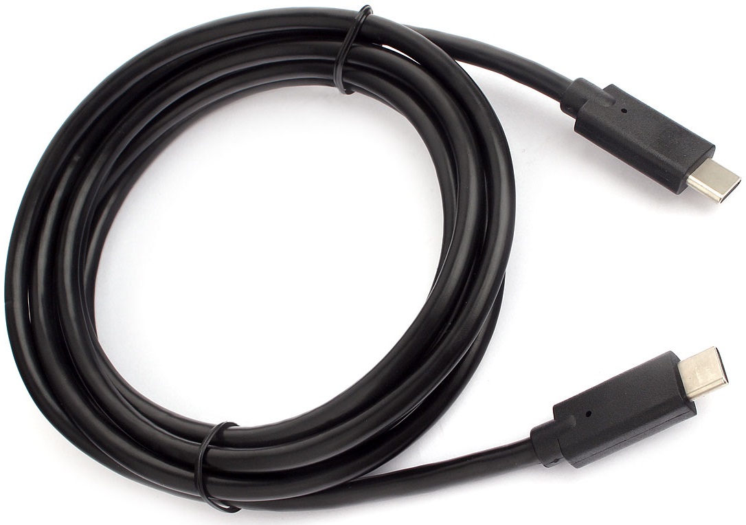 Кабель USB 3.1 Type-C - Type-C 1.8m (CCP-USB3.1-CMCM2-1.8M, медь, 5А, 100W, быстрая зарядка, QC3.0, PD, двойное экранирование, black) Cablexpert