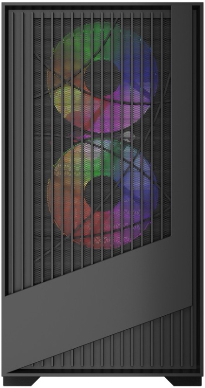 Корпус Powercase Mistral Micro A12B (CMMA12B-L3) (без БП, mATX, USB3.0, 3x FRGB Fan, black)