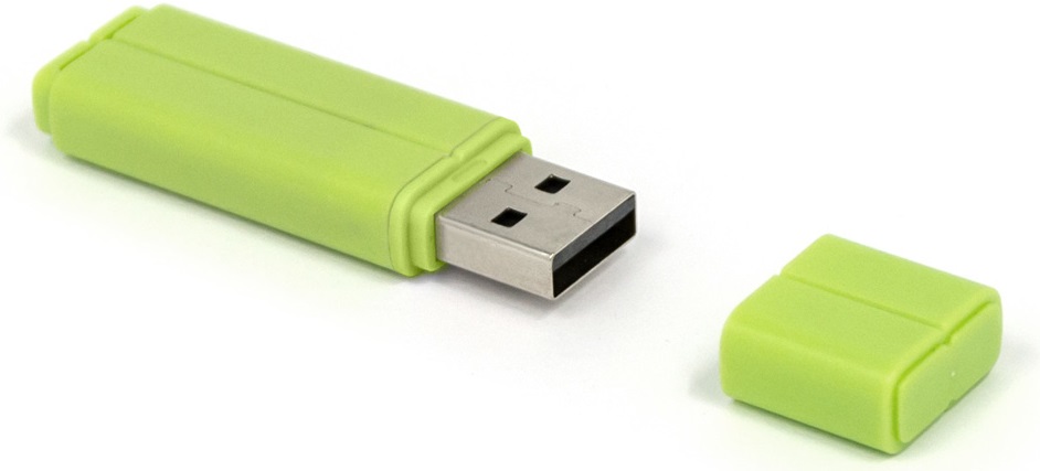 Флеш накопитель USB 2.0 16Gb Mirex Line (green)
