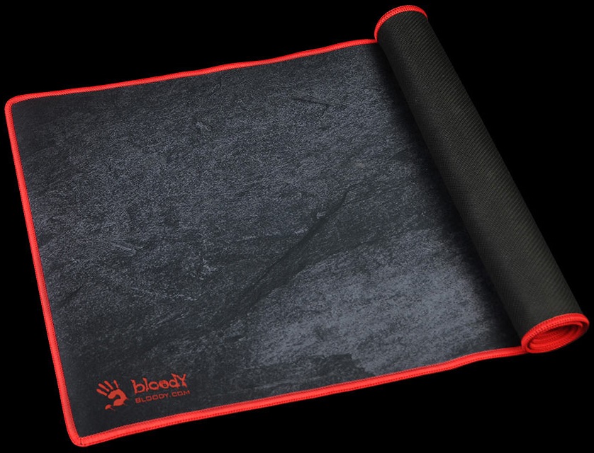 Коврик для мыши A4Tech Bloody (B-088S, тканевый на резиновой основе, игровой, black-red, 800x300x2mm)