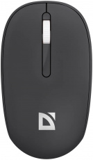Мышь беспроводная Defender Smart MM-396 (Bluetooth5.2/2.4GHz, optical, 1600dpi, аккумулятор 500mAh, black)