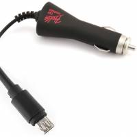 Зарядное устройство от прикуривателя Prolife (12V - USB, 1А, кабель microUSB 1m, black)