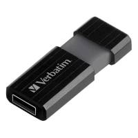 Флеш накопитель USB 2.0 8Gb Verbatim PinStripe (49062, black)