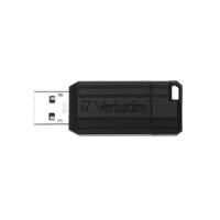 Флеш накопитель USB 2.0 32Gb Verbatim PinStripe (049064, black)