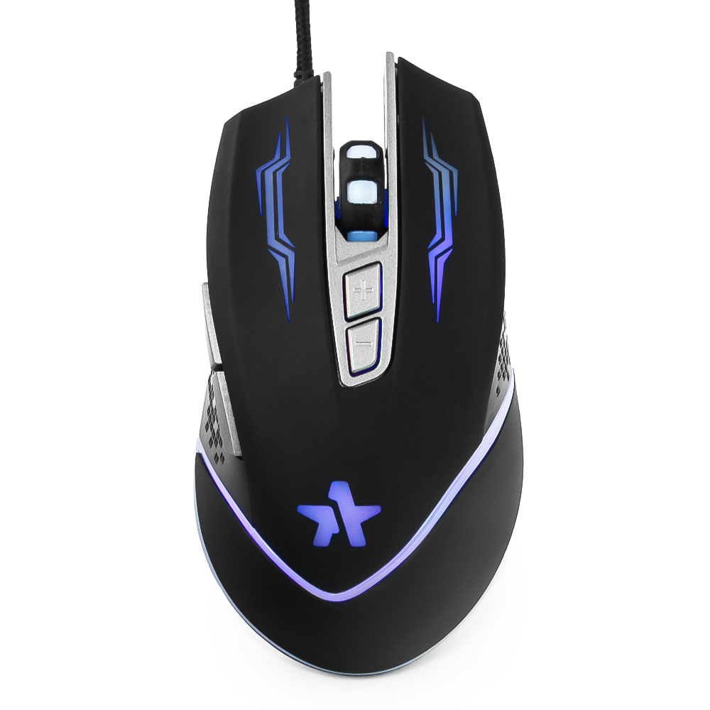 Мышь Гарнизон АСТЕРИОН GM-730G (USB, optical, 2400dpi, игровая, промо-код "Survarium", 1.5m, black)