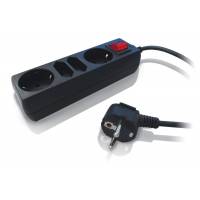 Сетевой фильтр PC Pet (AP02009-5-BK, 4 розетки, 5 метров, black) OEM