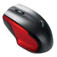 Мышь беспроводная Genius NS-6010 (optical, 1000dpi, AA/AAA, black-red)