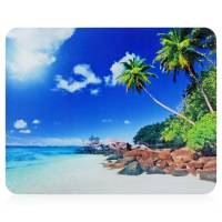 Коврик для мыши Buro (BU-M10012, Beach, пластиковый на губчатой основе, 230x180x2mm)
