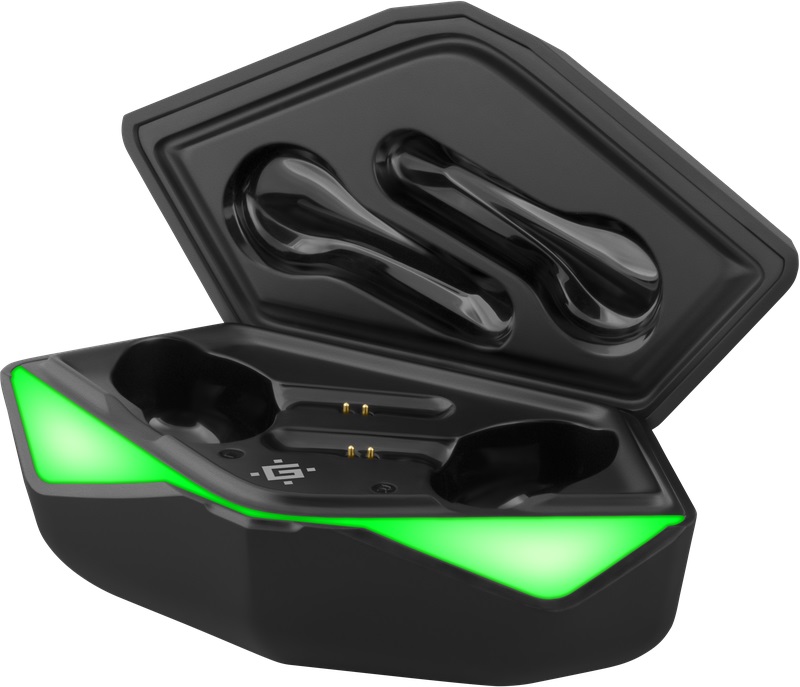 Гарнитура Defender CyberDots 220 (затычки, беспроводная, Bluetooth 5.0, с микрофоном, Type-C, до 4 часов работы от батареи, black)