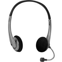 Наушники Defender Aura 114 (накладные закрытые, с микрофоном, регулятор, 2m, black-grey)