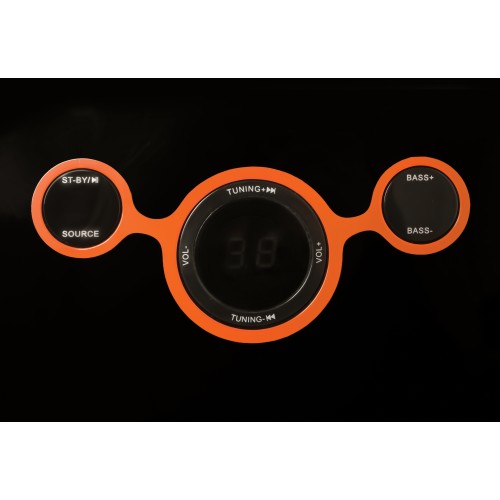 Колонки Defender Sirocco M30 PRO (20W + 2x5W, пульт ДУ, USB, SD, FM-радио, black)
