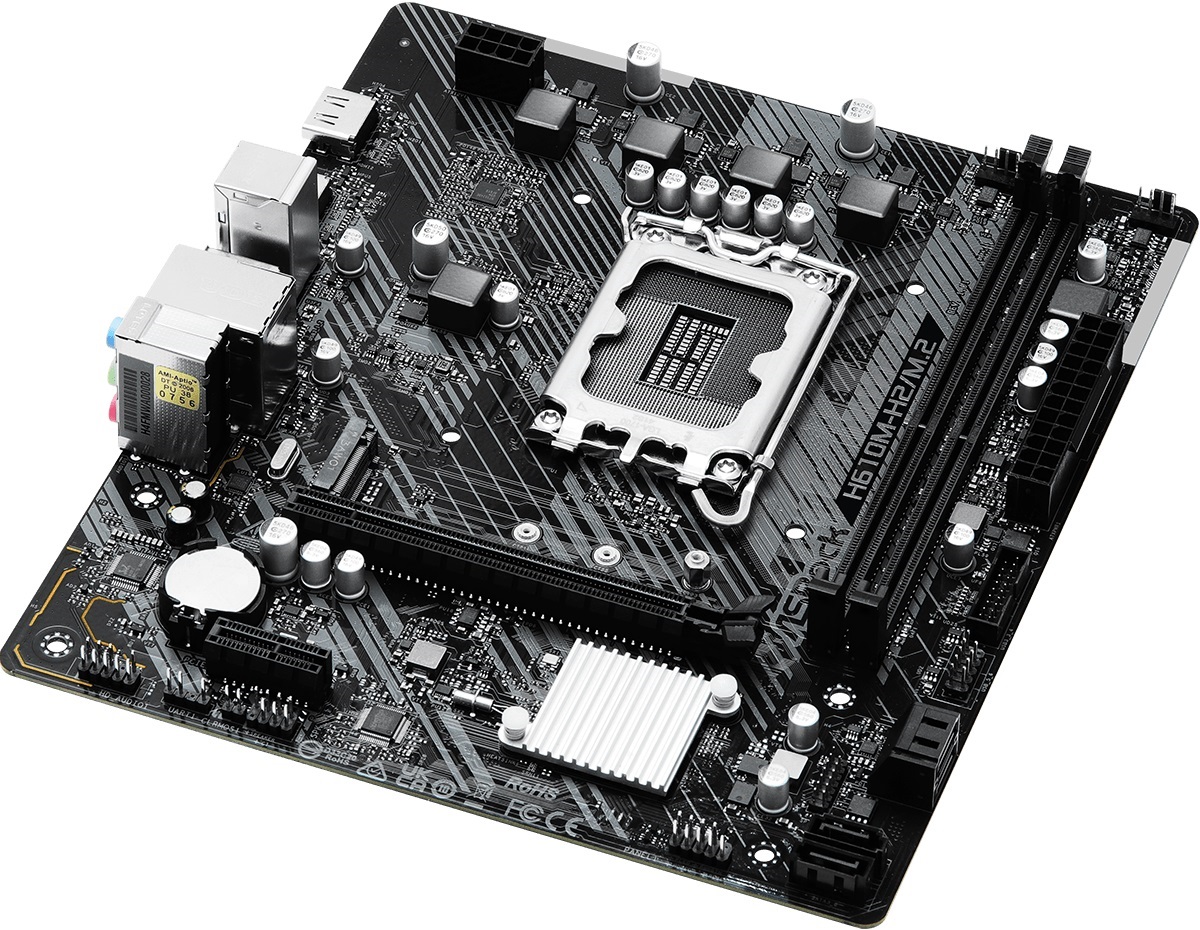 Материнская плата ASRock H610M-H2/M.2 (s1700, mATX) RTL