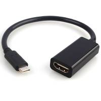 Конвертер Type-C (m) -> HDMI (f) (0.15m, black)