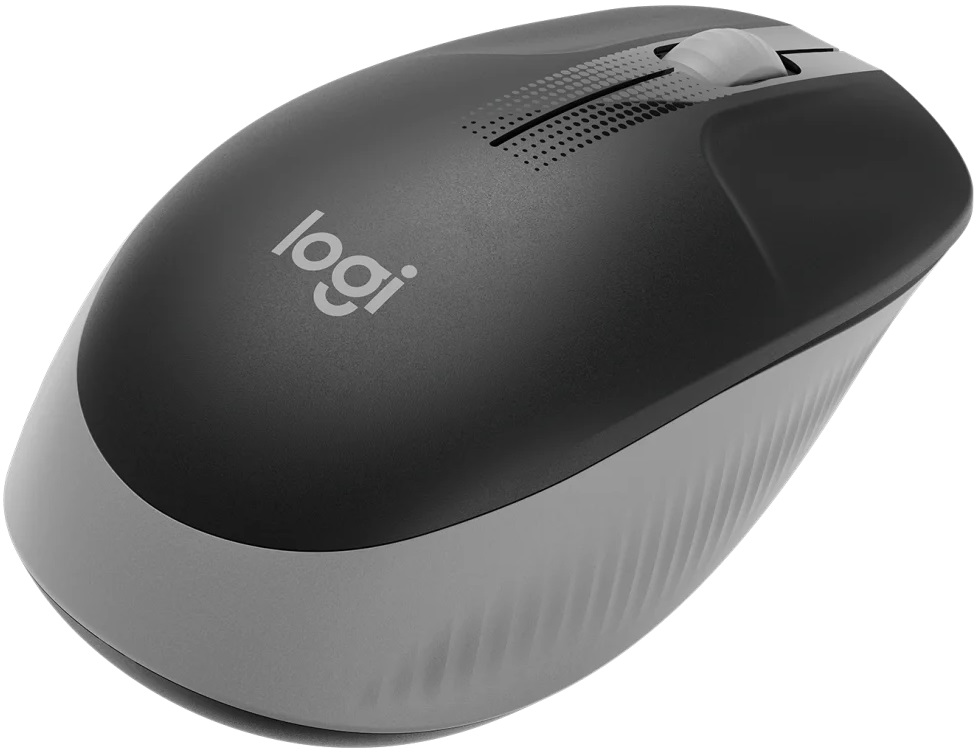 Мышь беспроводная Logitech M190 (920-005906) (optical, 1000dpi, AA, black-grey)