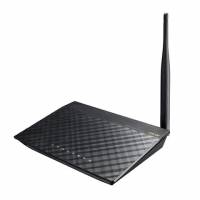 Роутер ASUS RT-N10P (150Mbps, 2.4GHz, 4-Port 100Mb, 1 внешняя несъёмная антенна, поддержка до 4-х беспроводных сетей)