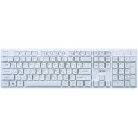 Клавиатура Acer OKW123 (USB, мультимедийная, white)