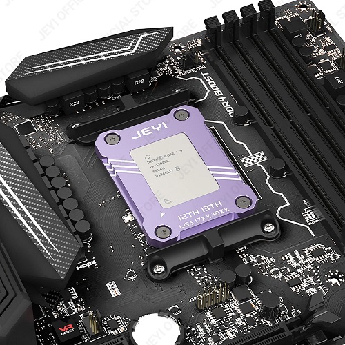 Защитная рамка для сокета (Intel, 1700, black) JEYI