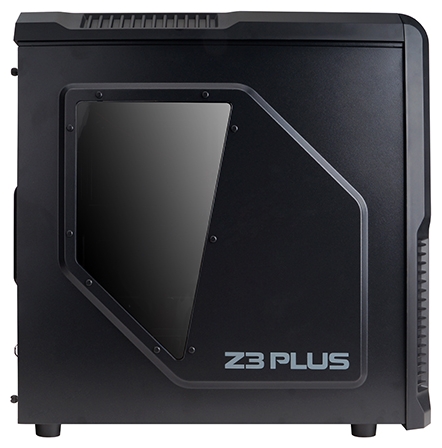Корпус ZALMAN Z3 PLUS (без БП, ATX, USB3.0, black)