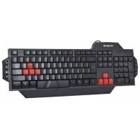 Клавиатура Defender Warhead GK-1300 (USB, игровая, black)