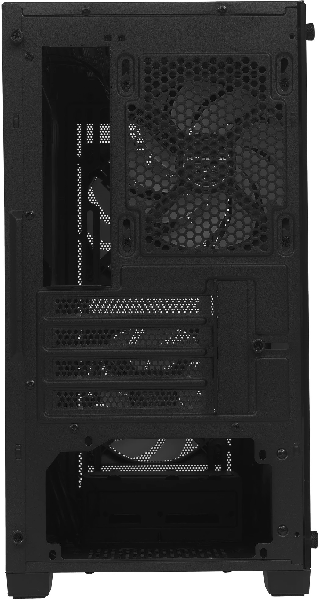 Корпус Powercase Mistral Micro X3B ARGB (CMMXB-A3) (без БП, mATX, USB3.0, 3x ARGB Fan, black)