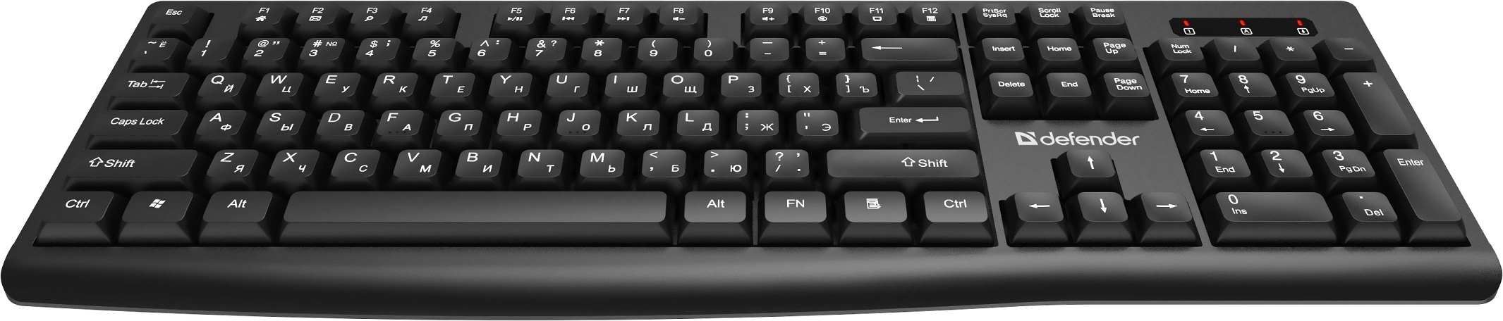 Клавиатура+мышь беспроводные Defender Seoul C-972 (black)
