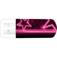 Флеш накопитель USB 2.0 32Gb Verbatim Mini Neon Edition (49390, pink)