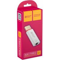 Переходник USB Type-C (m) / 3.5mm Jack (f) (Q1, white) Dream