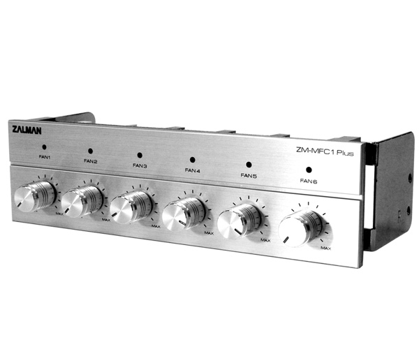 Контроллер вентилятора ZALMAN ZM-MFC1 PLUS (для 6 вентиляторов, silver)