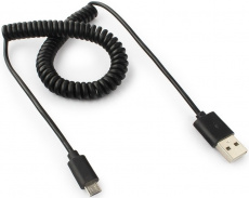 Кабель USB 2.0 Am - micro USB 1.8m (CC-MUSB2C-AMBM-6, медь, витой, экранированный, black) Cablexpert