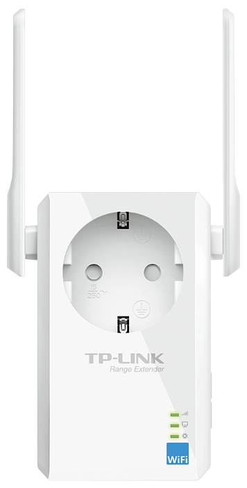 Усилитель беспроводного сигнала TP-LINK TL-WA860RE (300Mbps, 2.4GHz, 1 port, 100Mbps, 2 внешние несъёмные антенны, white)