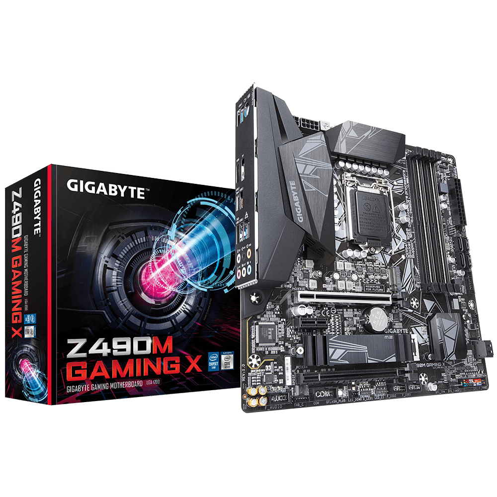 Материнская плата Gigabyte Z490M GAMING X (s1200, mATX) RTL
