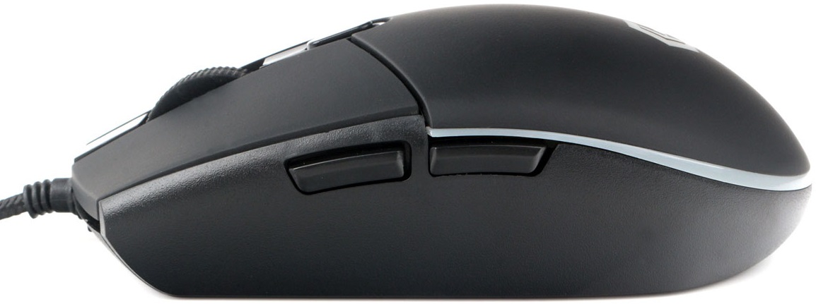 Мышь Gembird MG-780 (USB, optical, 2400dpi, RGB подсветка, игровая, 1.5m, black)
