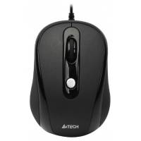 Мышь A4Tech N-250X-1 (USB, optical, 1600dpi, black)