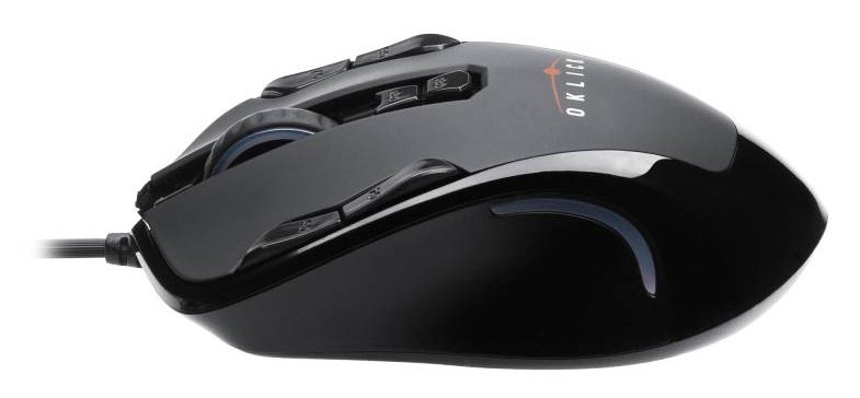 Мышь Oklick 705G (USB, optical, 3000dpi, игровая, black)