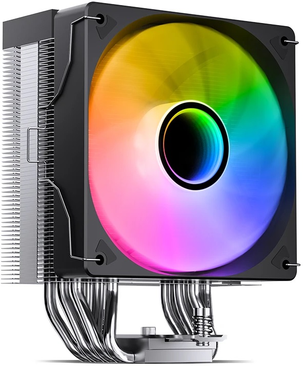 Вентилятор JONSBO CR-1000 V3 PRO ARGB (1150/1151/1155/1156/1200/1700/1851/AM4/AM5, 120mm, Al, Hydro, 800-1800rpm, 17-33dBa, 6 тепловых трубок, DTH, 4pin, PWM, 150W, ARGB LED, black) RTL