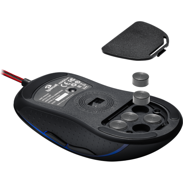 Мышь Redragon PHOENIX 2 (USB, optical, 4000dpi, игровая, black-red)