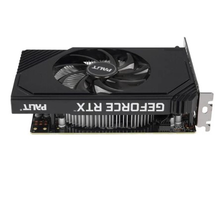 Видеокарта Palit GeForce RTX 3050 StormX OC 6GB (NE63050S18JE-1072F, 96bit, GDDR6, DisplayPort, DVI-D, HDMI)