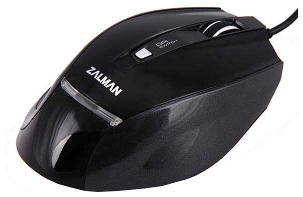 Мышь ZALMAN ZM-M400 (USB, optical, 1600dpi, игровая, black)