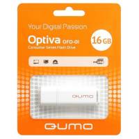 Флеш накопитель USB 2.0 16Gb QUMO Optiva OFD-01 (QM16GUD-OP1, white)