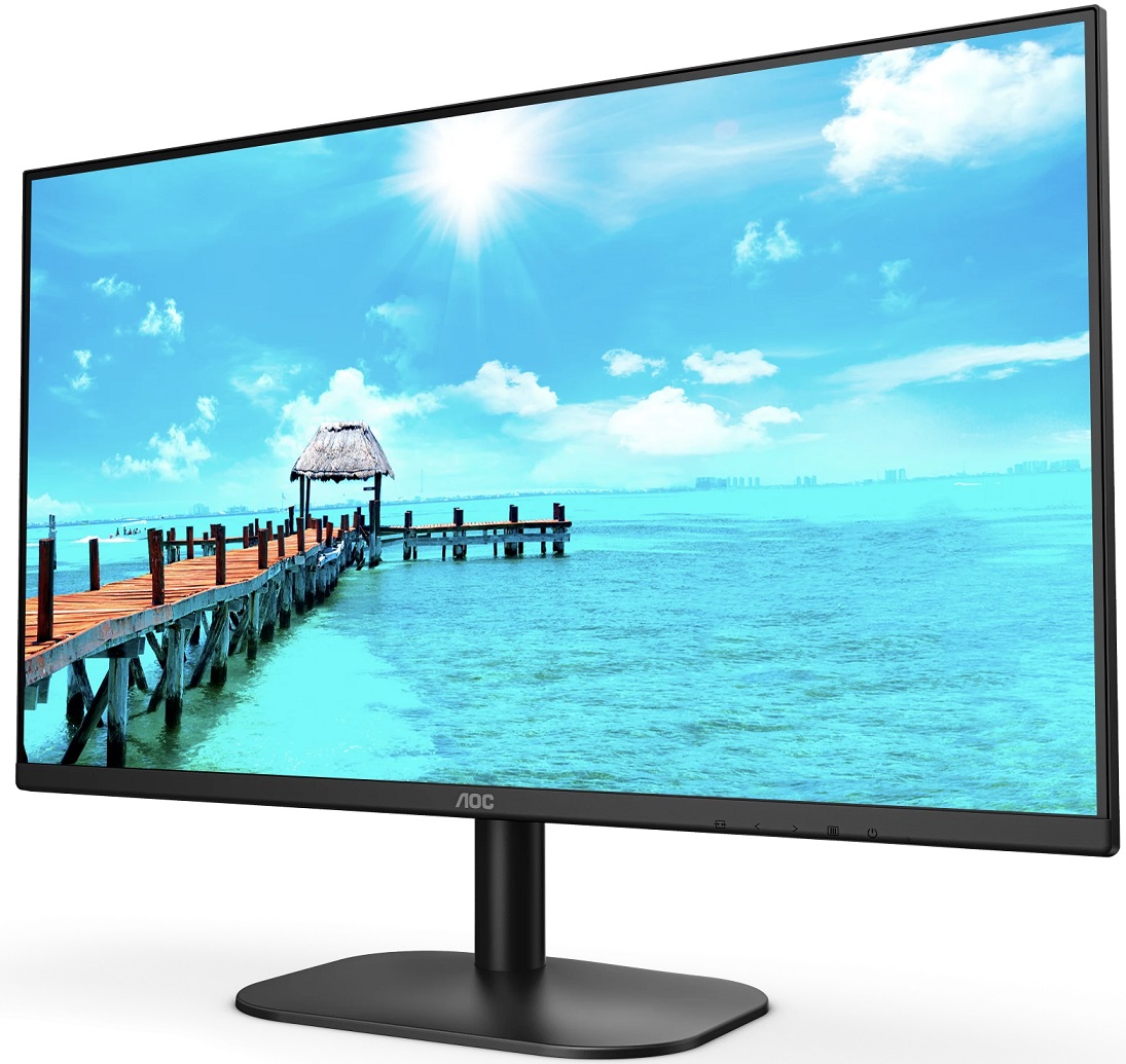 Монитор AOC 27" 27B2DM black (1920х1080, 75Hz, 3 000:1, 178°/178°, 4ms, 250cd/m2, VA, HDMI, DVI, выход на наушники)