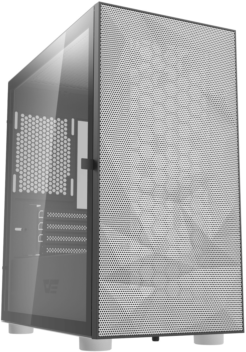Корпус DARKFLASH DLM 21 MESH (без БП, mATX, USB3.0, white)