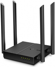 Роутер TP-LINK Archer A64 (1267Mbps, 2.4/5GHz, 4 ports, 1000Mbps, 4 внешние несъёмные антенны, black)