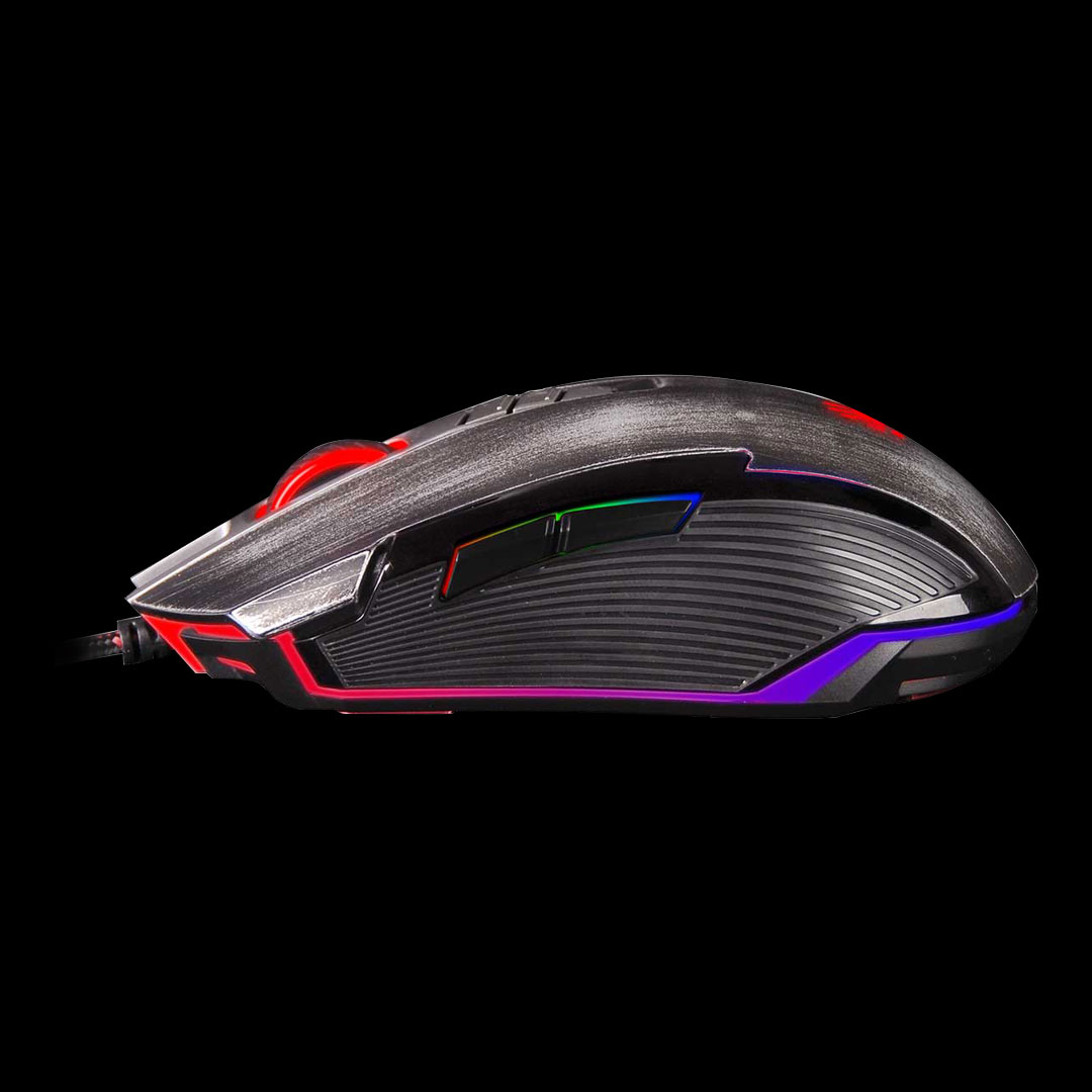 Мышь A4Tech Bloody P93s (USB, optical, 8000dpi, игровая, RGB подсветка, bullet grey)