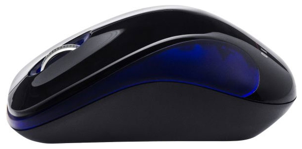 Мышь беспроводная Oklick 355MW (optical, 1000dpi, AA, black-blue)