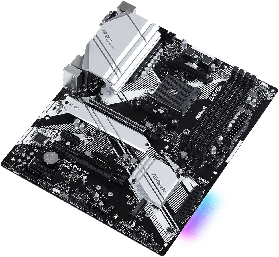 Материнская плата ASRock B550 PRO 4 (AM4, ATX) RTL
