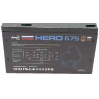 Блок питания AeroСool 675W (HERO 675, 80+ Bronze, 120mm, 20+4+4+4pin, 2*PCI-E 6+2pin, 6*SATA, 4*HDD, 1*FDD) RTL